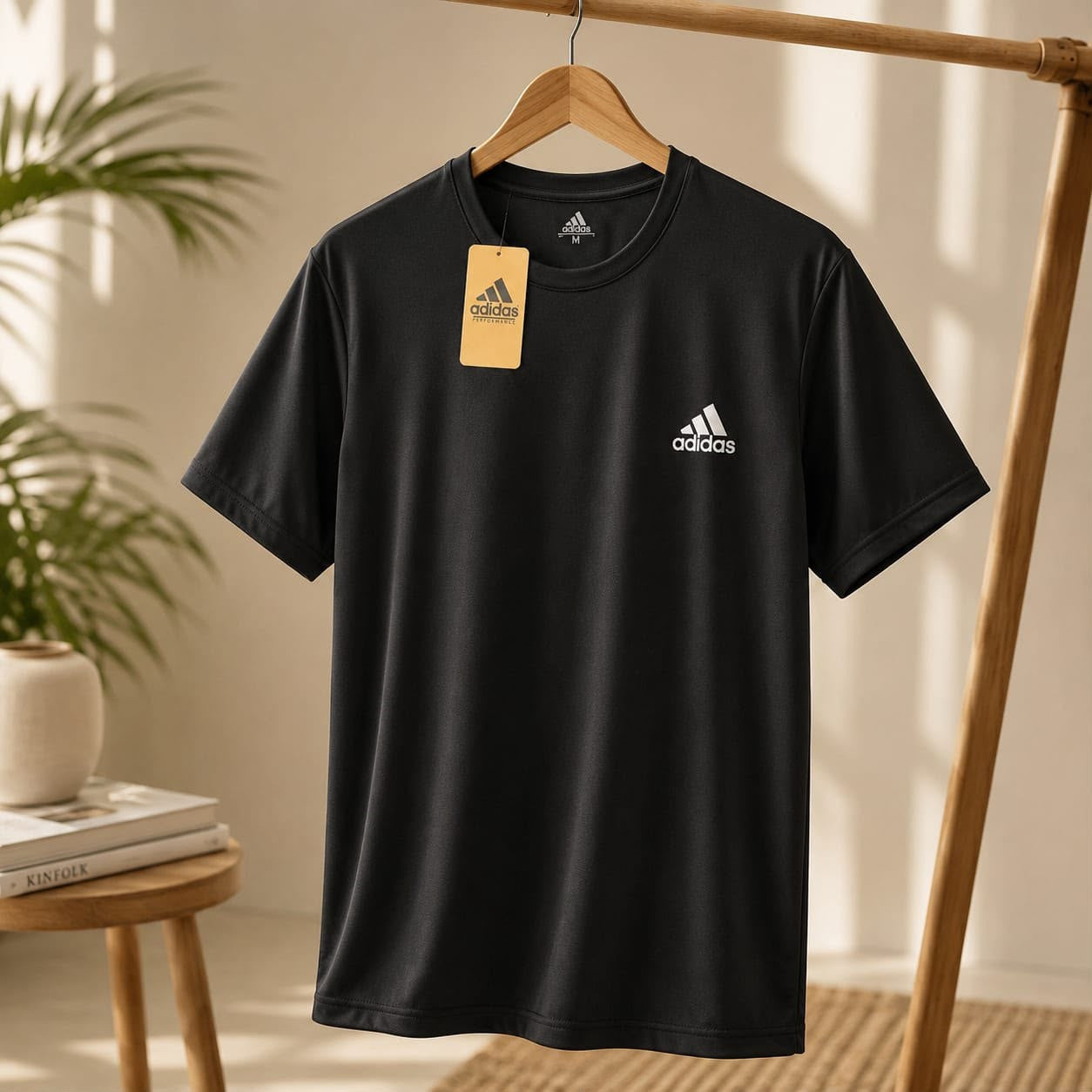 Men’s Summer Shirt – 1 Piece Black Adidas